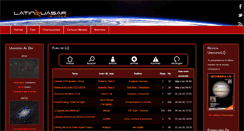 Desktop Screenshot of latinquasar.org
