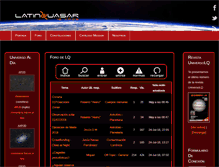Tablet Screenshot of latinquasar.org